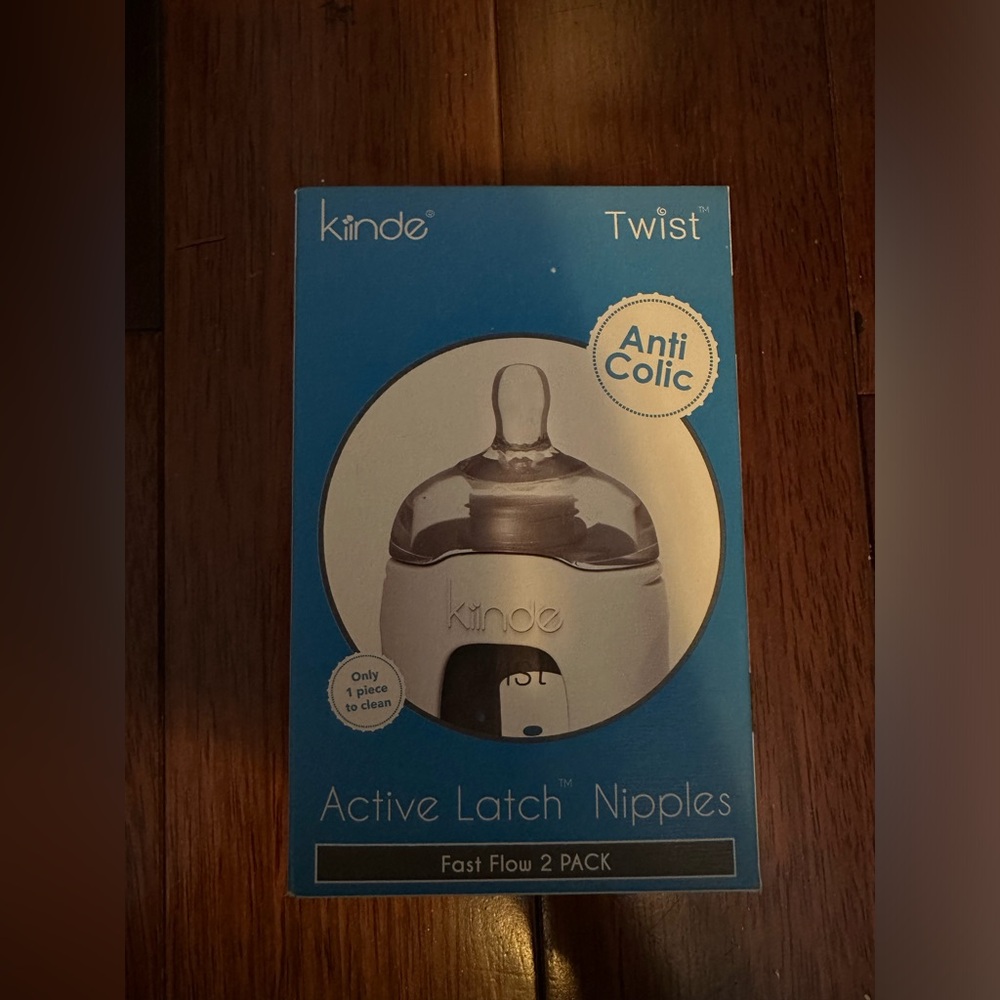 Kiinde Active Latch Nipples - Fast Flow 2 Pack